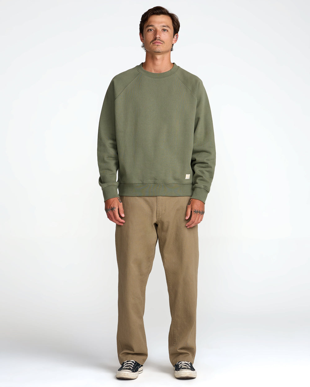 Dayshift Crew 2 - Olive | RVCA online