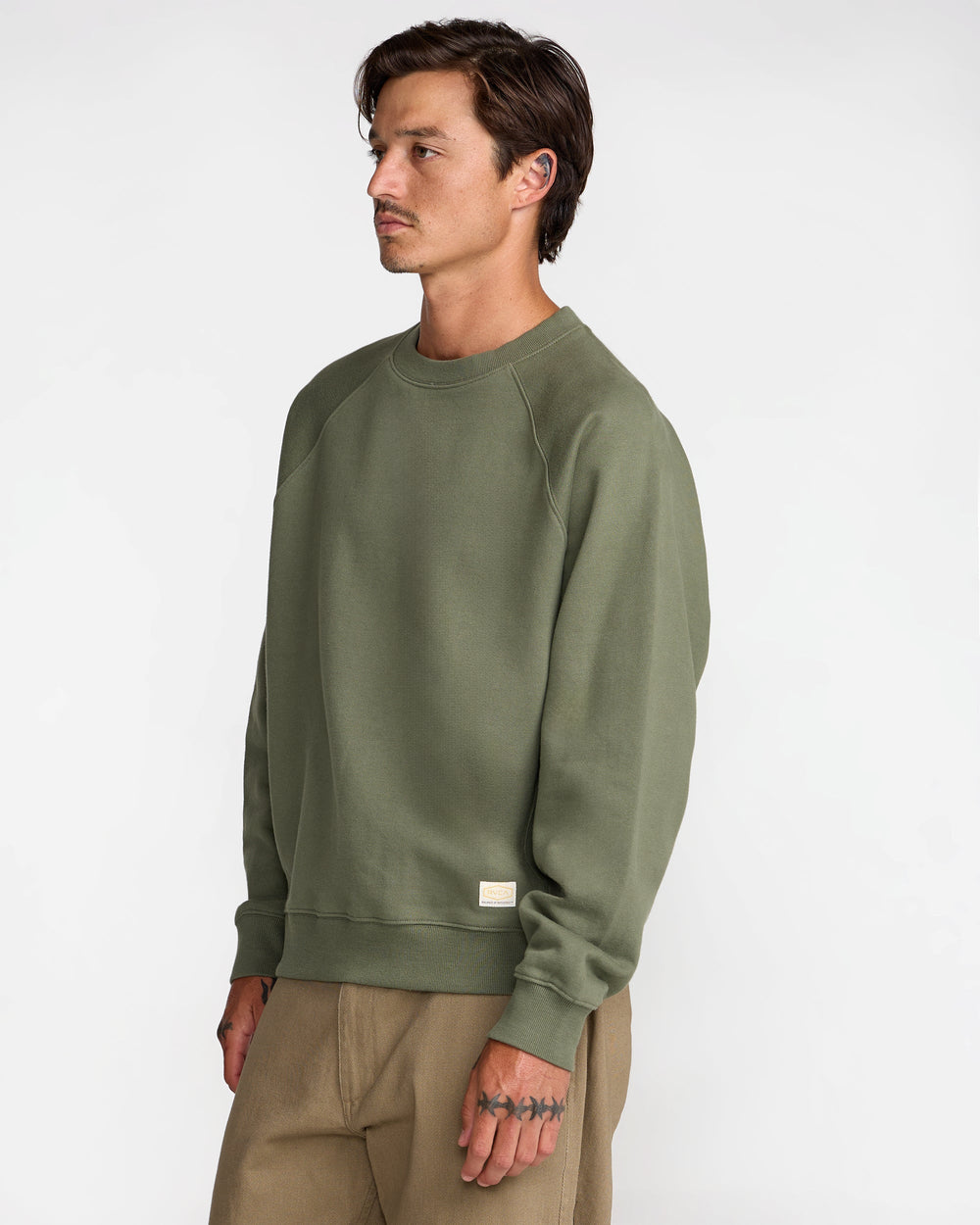 Dayshift Crew 2 - Olive | RVCA online