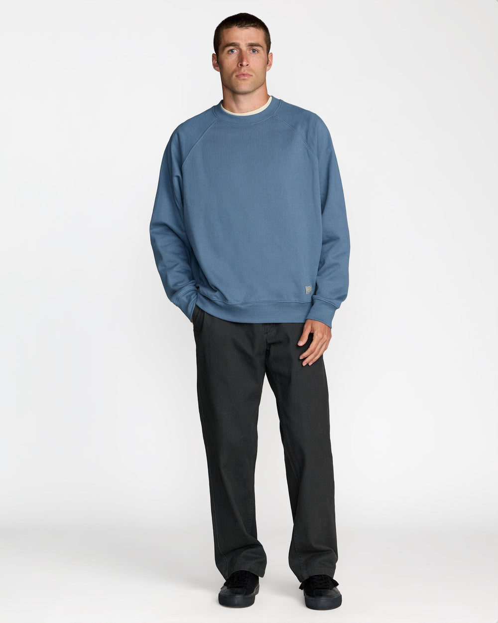 Dayshift Crew 2 - Vintage Navy | RVCA discount