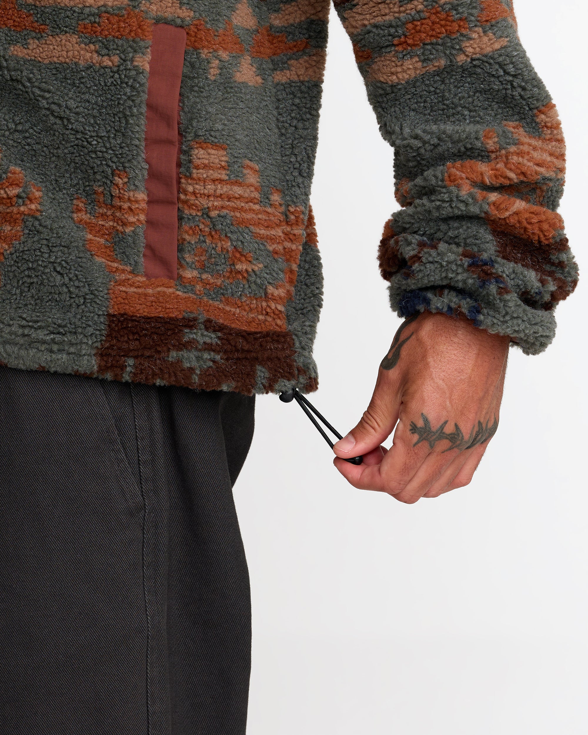 Jacumba Sherpa Zip - Multi | RVCA online