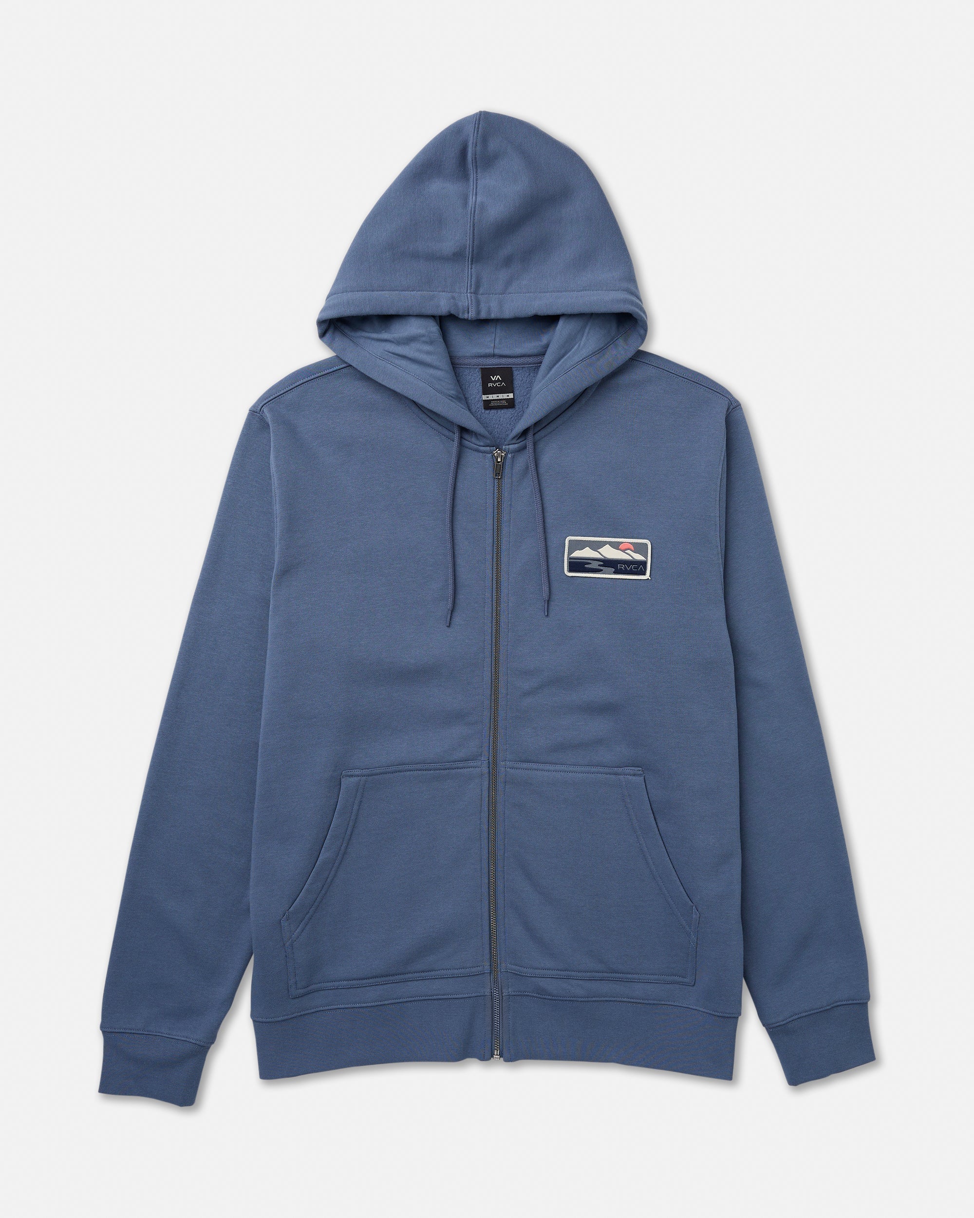 Peak Cove Zip Hood - Vintage Navy | RVCA on sale