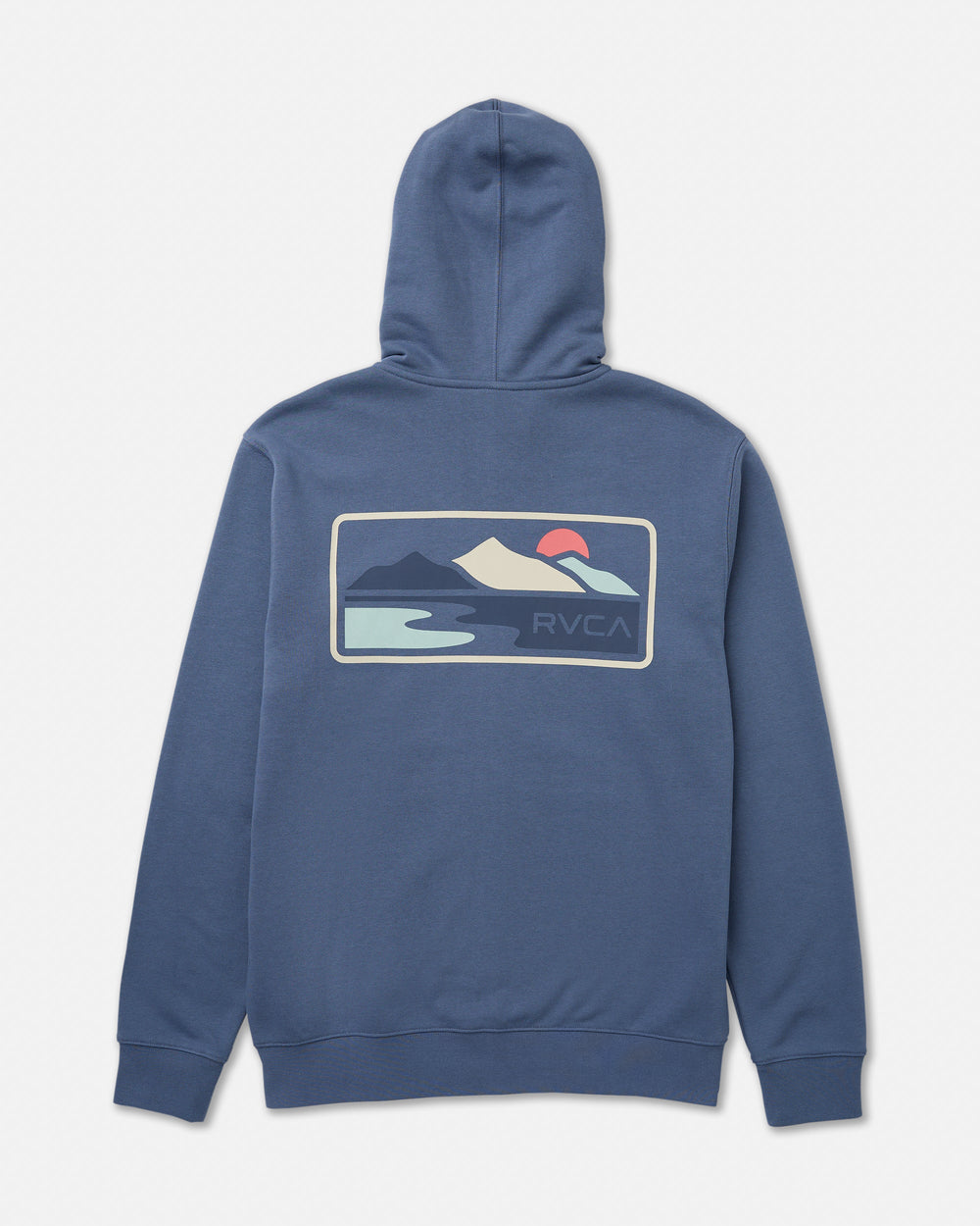 Peak Cove Zip Hood - Vintage Navy | RVCA on sale