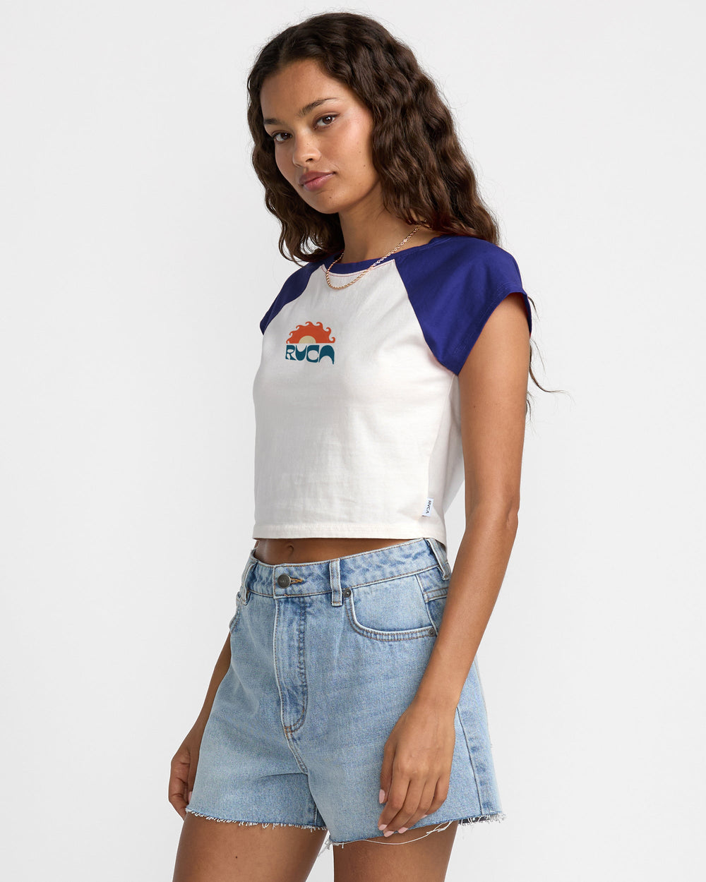 Baby Raglan Tee - Midnight | RVCA discount