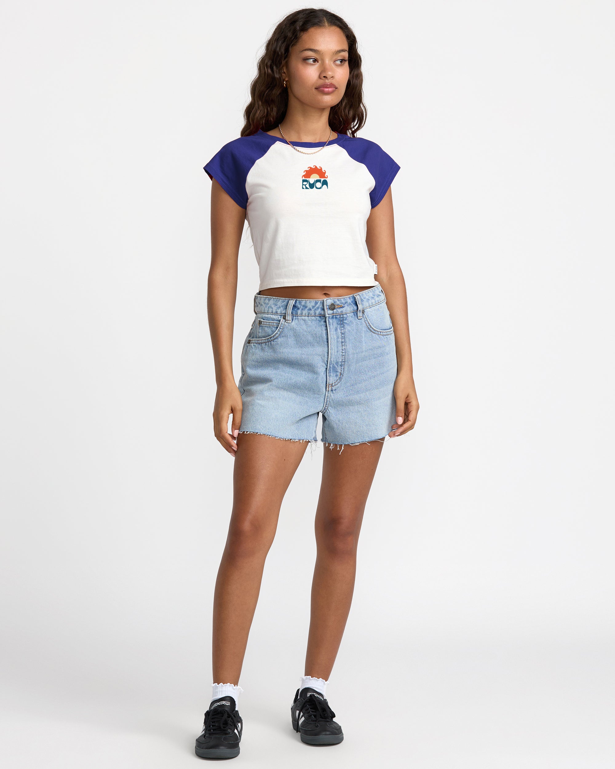 Baby Raglan Tee - Midnight | RVCA discount
