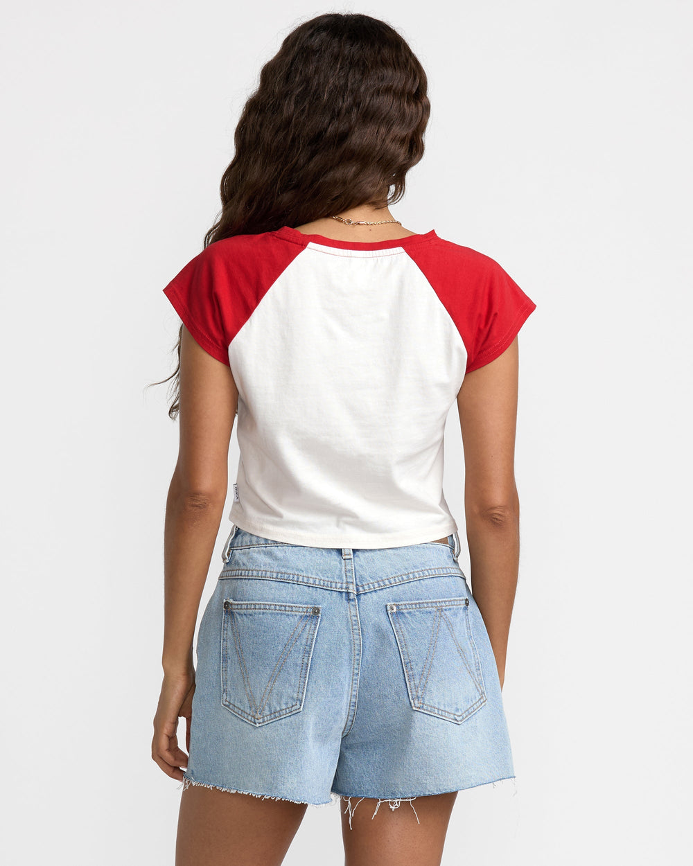 Baby Raglan Tee - Pepper Red | RVCA US