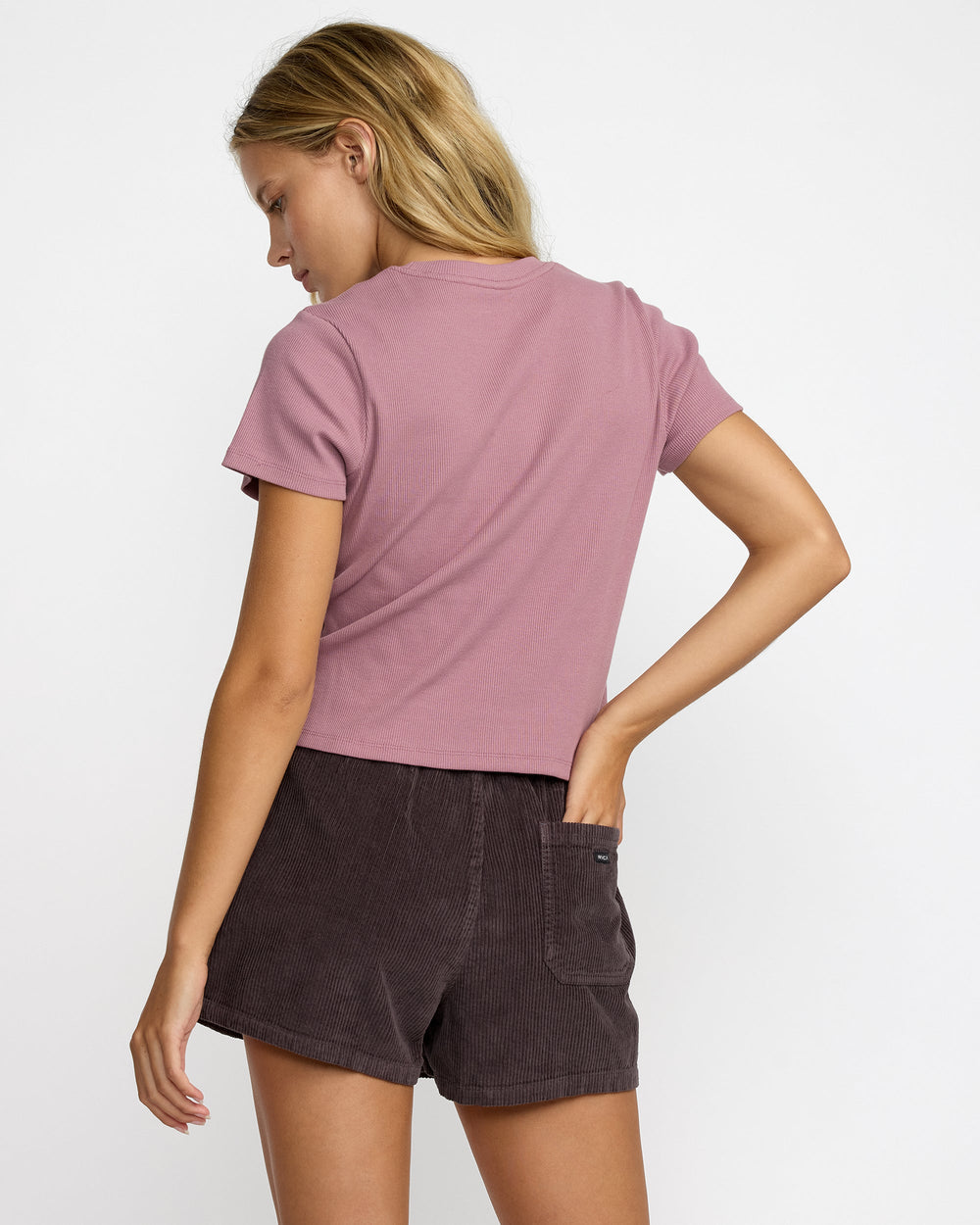 That Balance Baby Tee - Winter Orchid | RVCA discount
