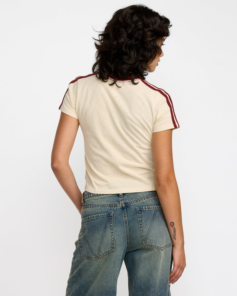 That Balance Baby Tee - Sand | RVCA US
