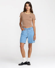 Puerto Baby Tee - Sunshine | RVCA on sale