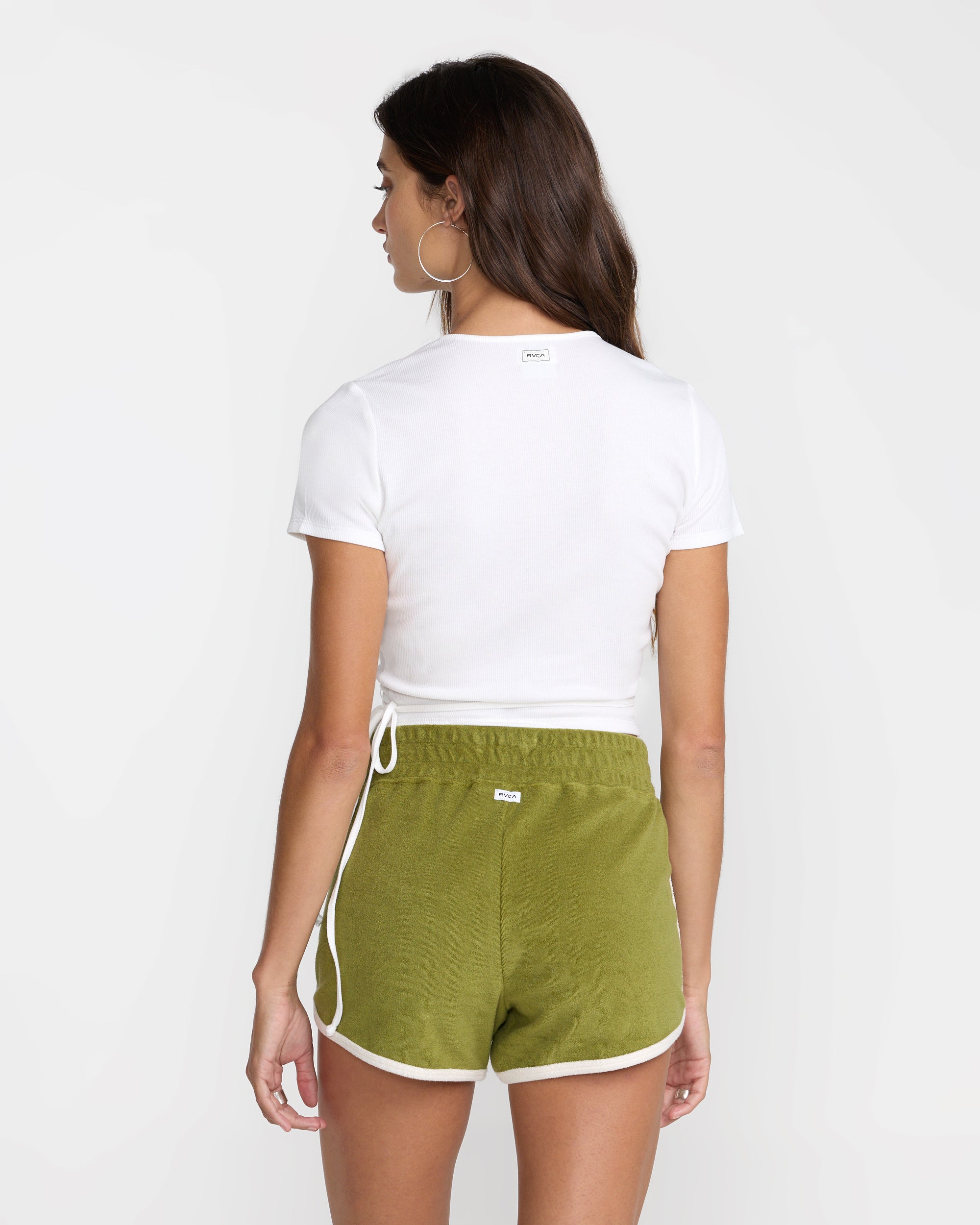 Roma Wrap Top - Whisper White | RVCA discount