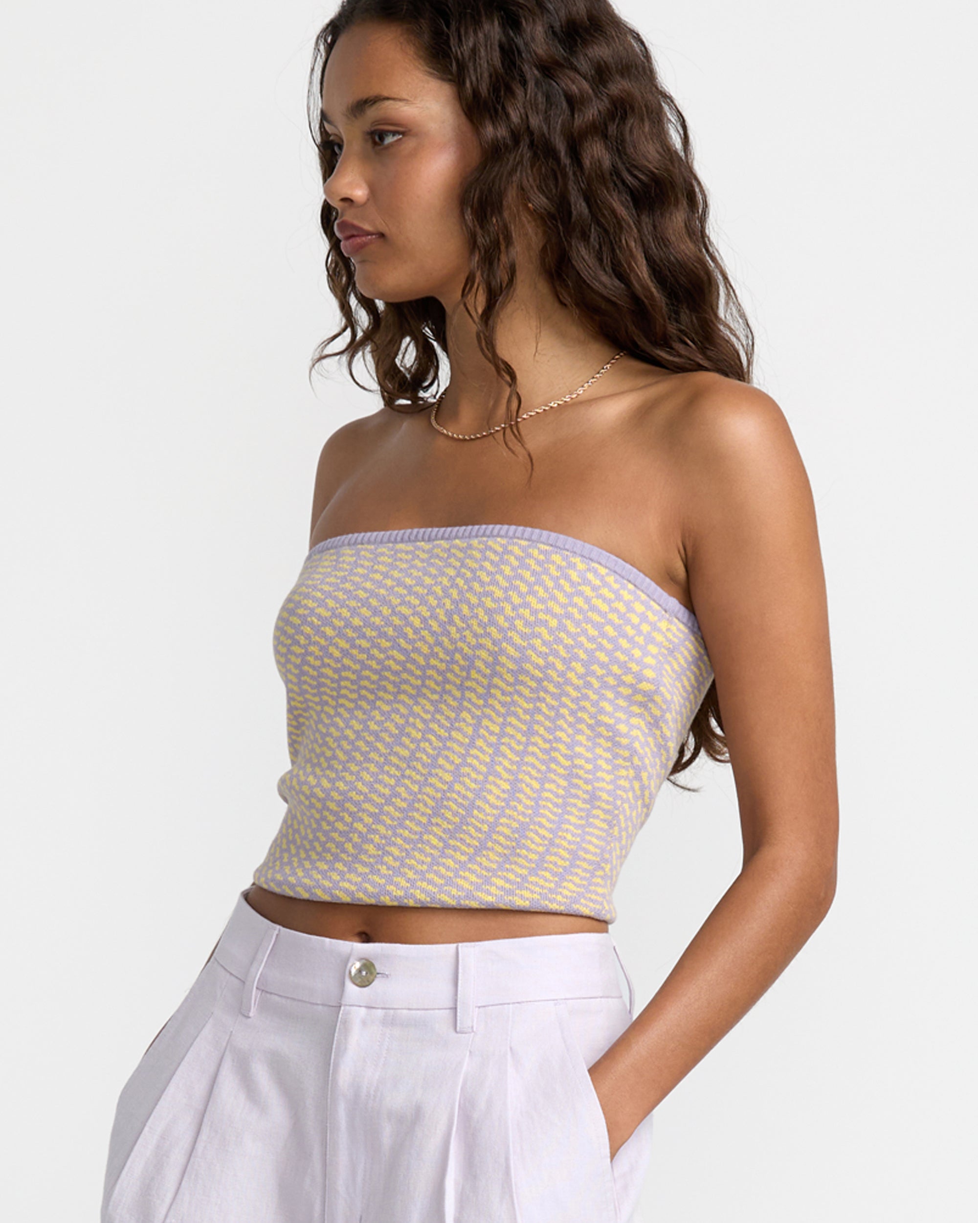 Cece Tube Top - Blue Plum | RVCA sale