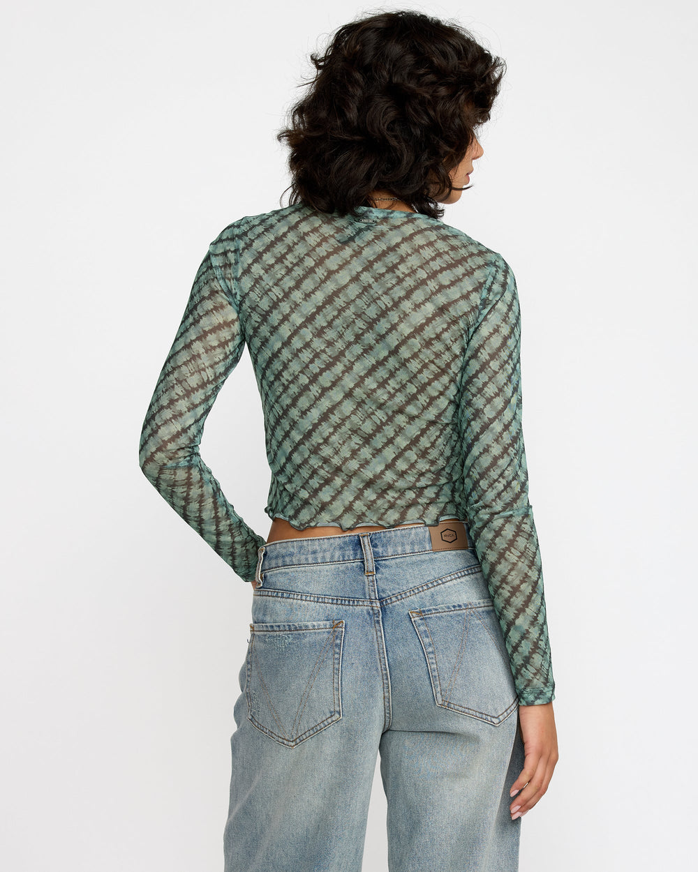 River Long Sleeve Shirt - Sea Green | RVCA sale