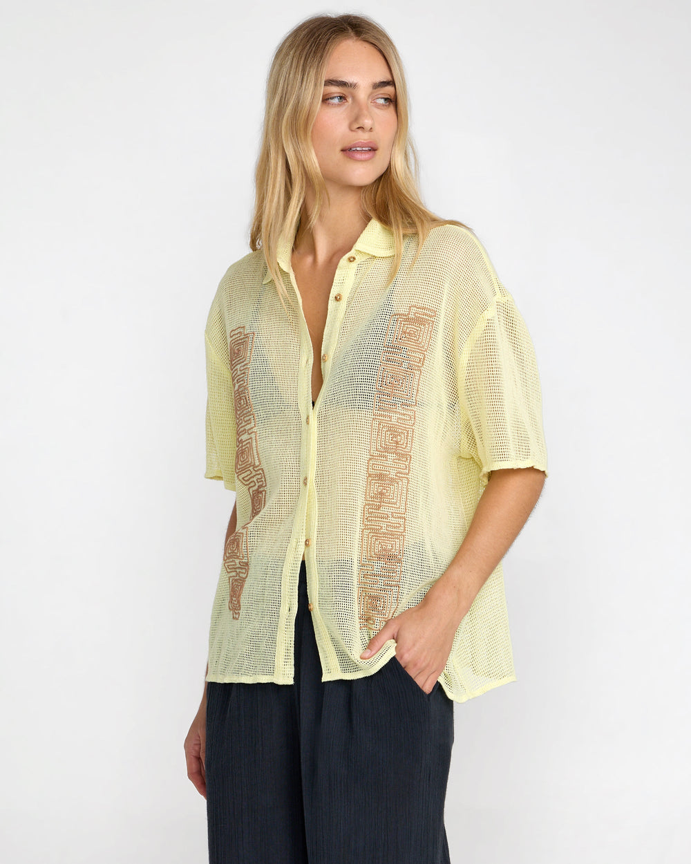 Sabra Top - Light Green | RVCA US