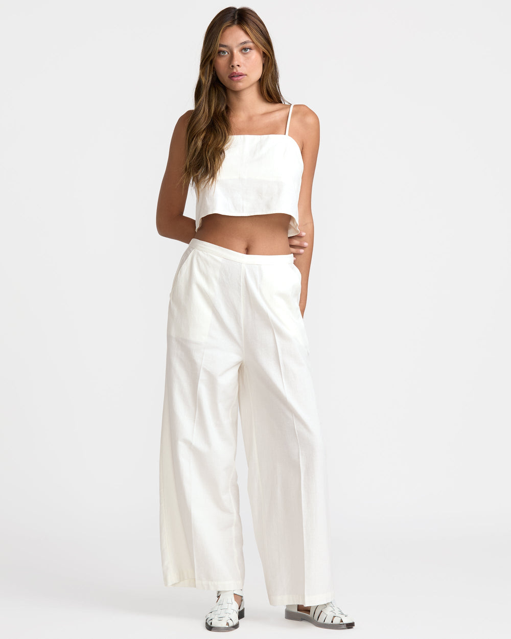 Lucy Tank - Vintage White | RVCA on sale