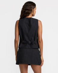 Logan Vest - Rvca Black | RVCA online