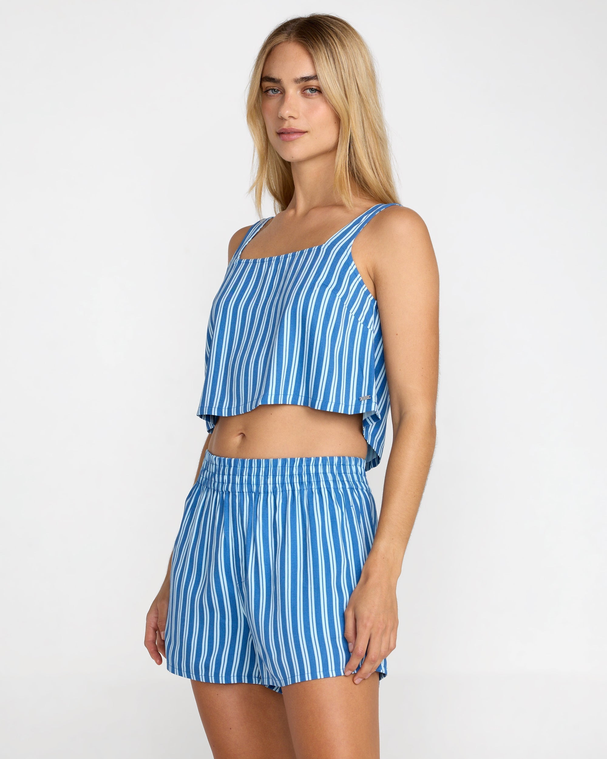 Baker Top - Blue Relic | RVCA discount