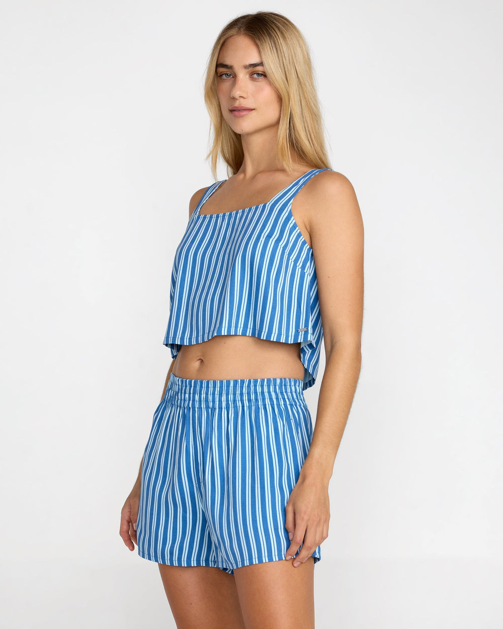 Baker Top - Blue Relic | RVCA discount
