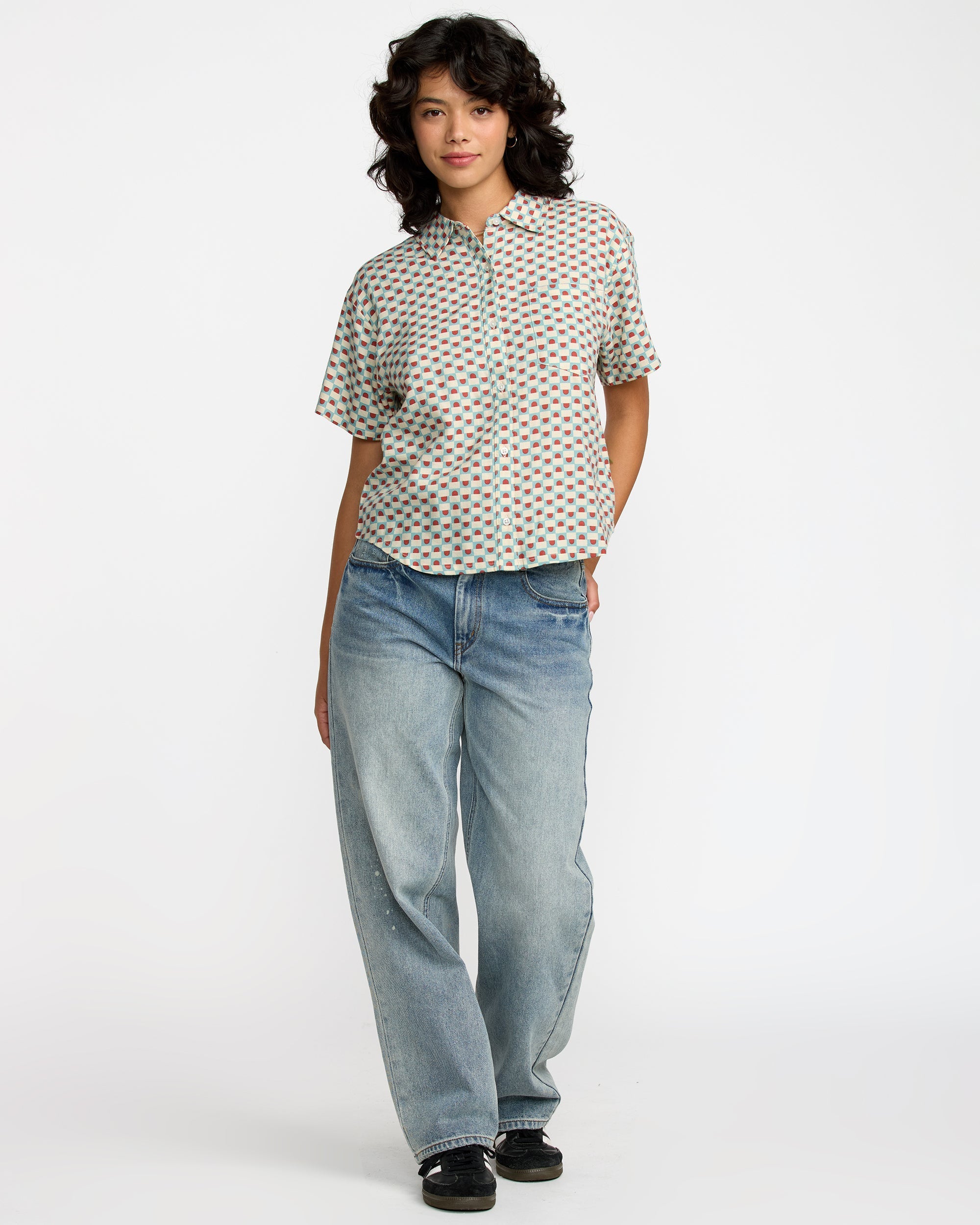 Nauti Shirt - Sky Blue | RVCA for sale
