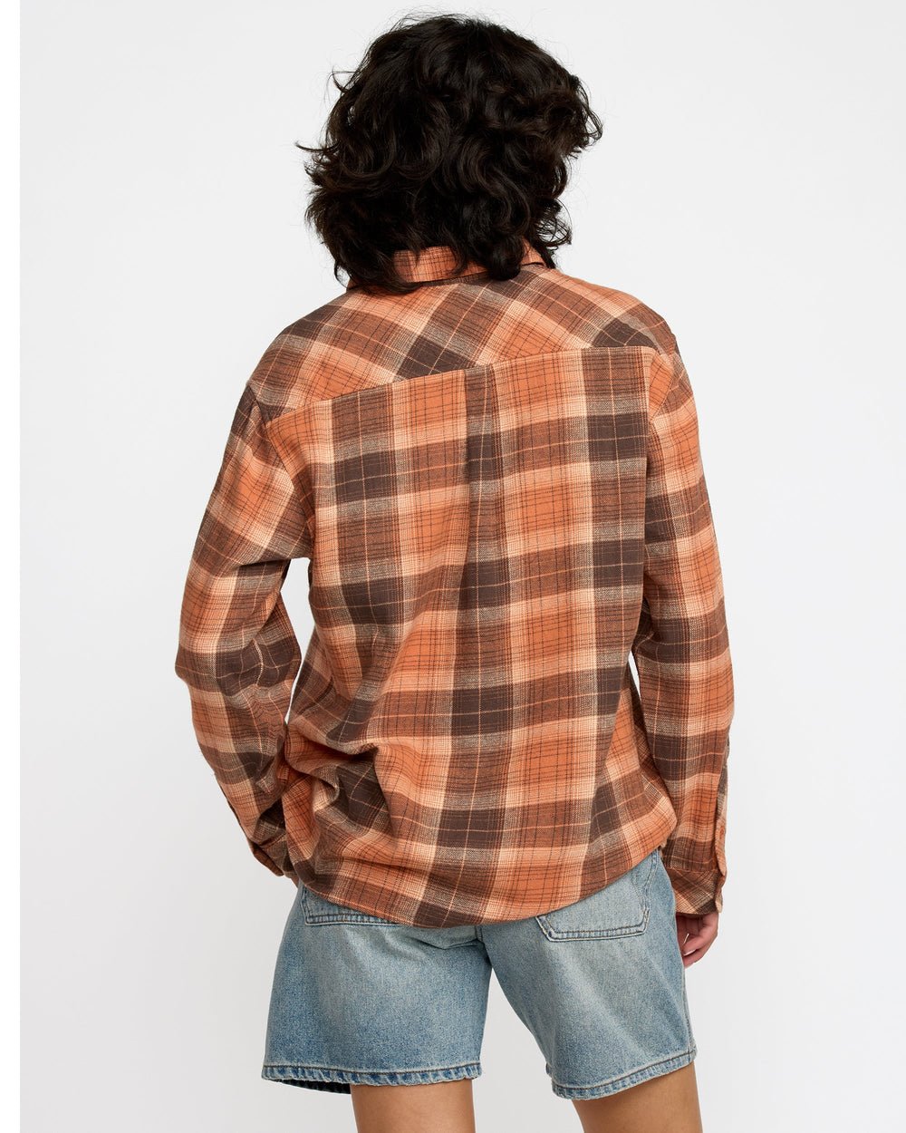 Mabel Flannel - Pumpkin | RVCA discount