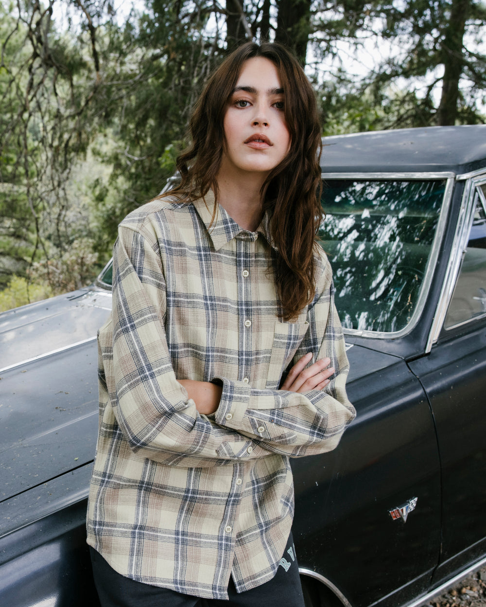 Breeze Flannel - Sage Green | RVCA discount