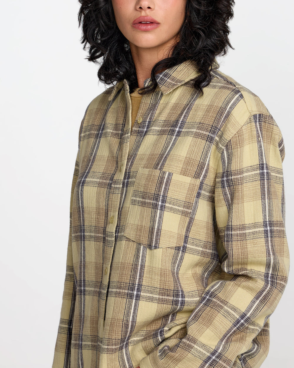 Breeze Flannel - Sage Green | RVCA discount