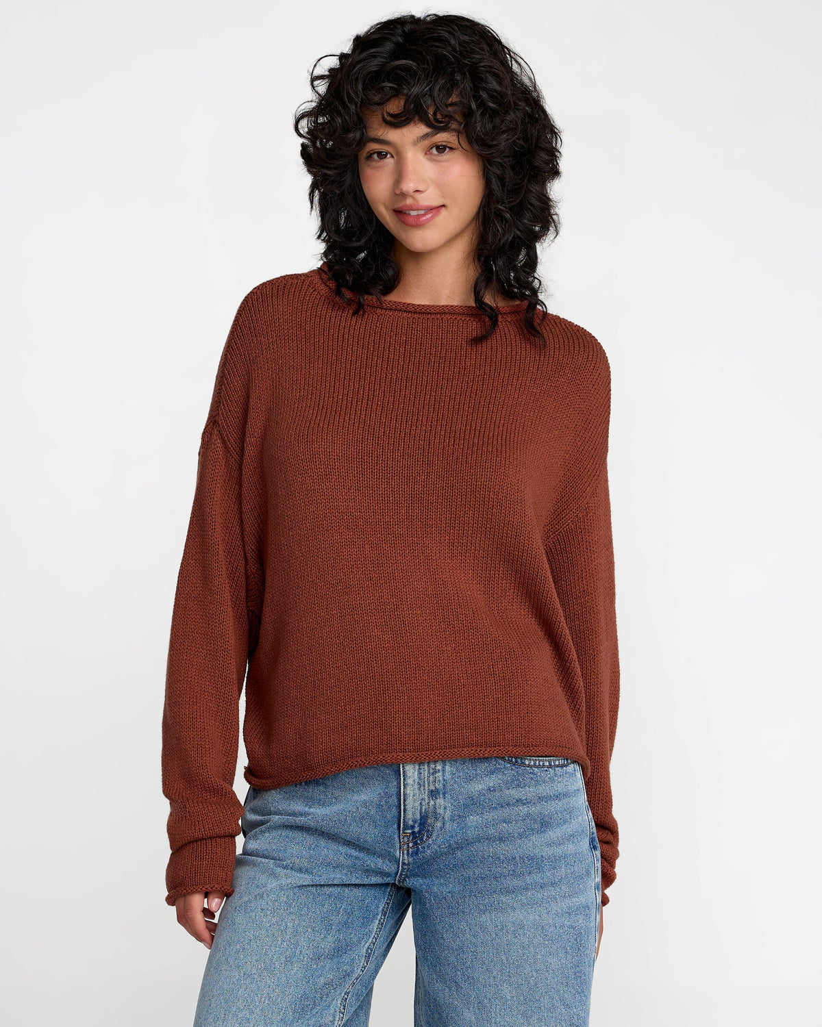 Westin Sweater - Mahogany | RVCA outlet
