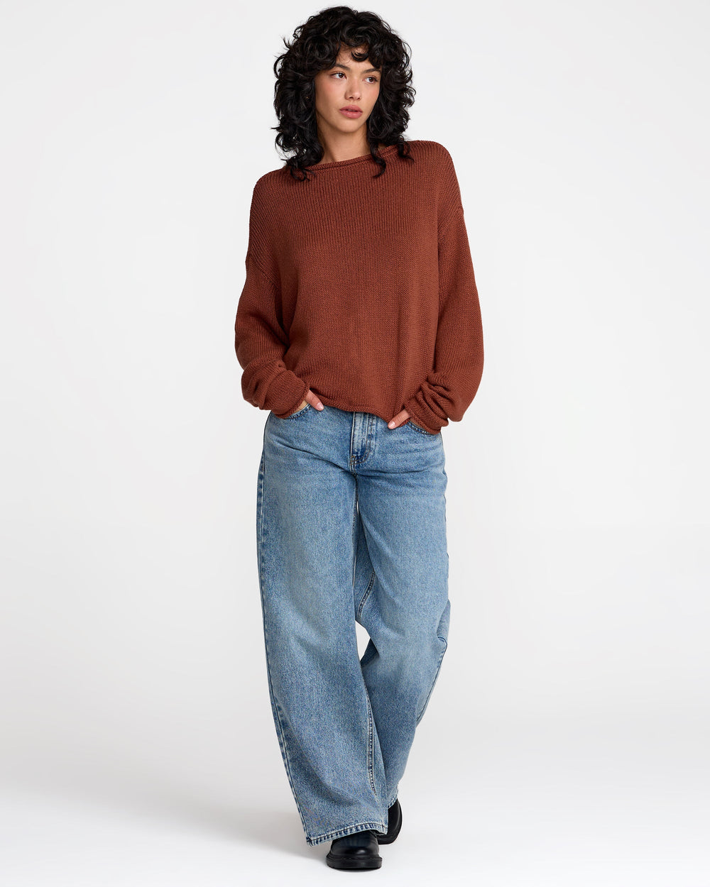 Westin Sweater - Mahogany | RVCA outlet