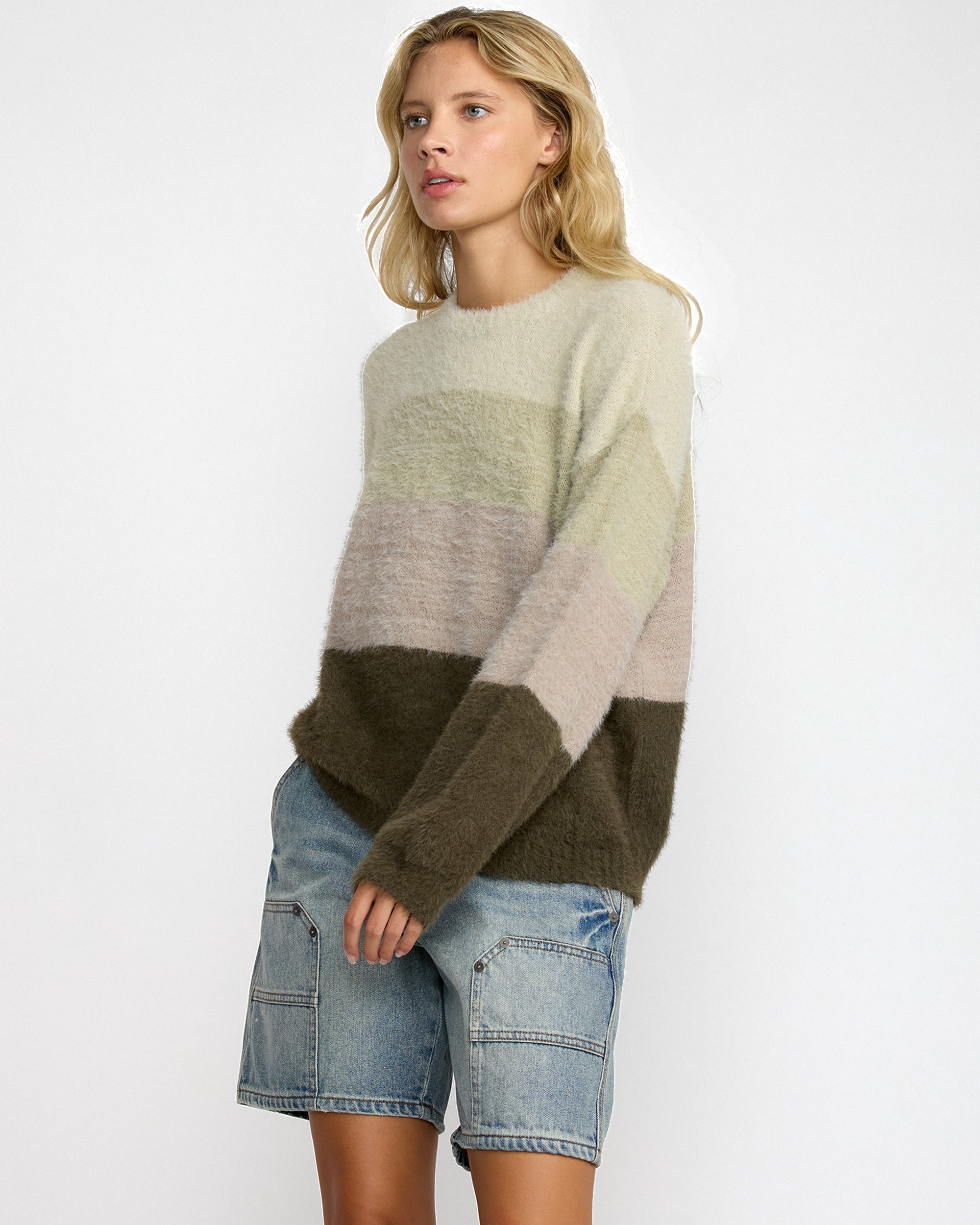 Ty Sweater - Cypress Green | RVCA outlet