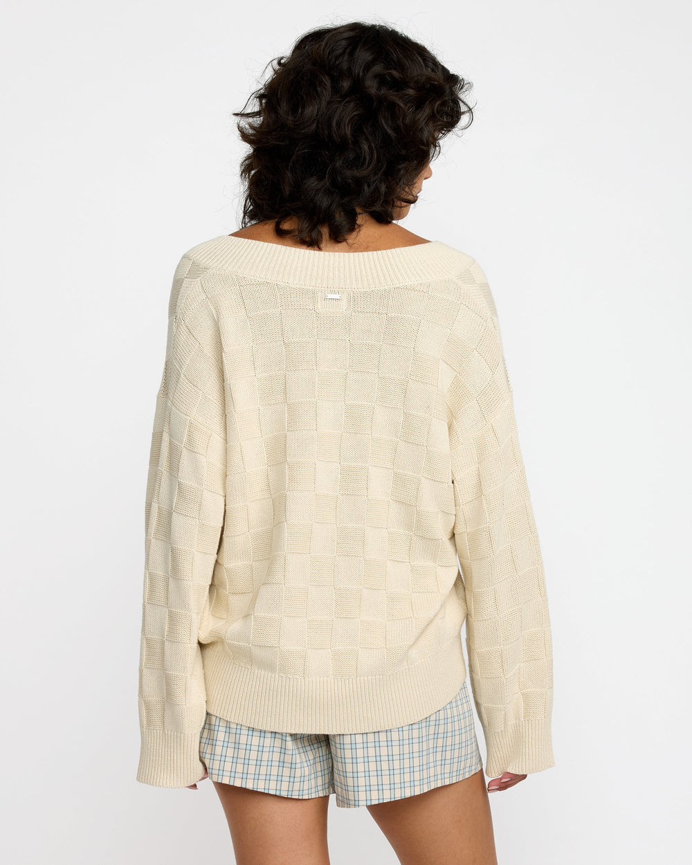 Harmony V-Neck Sweater - Sand | RVCA for sale
