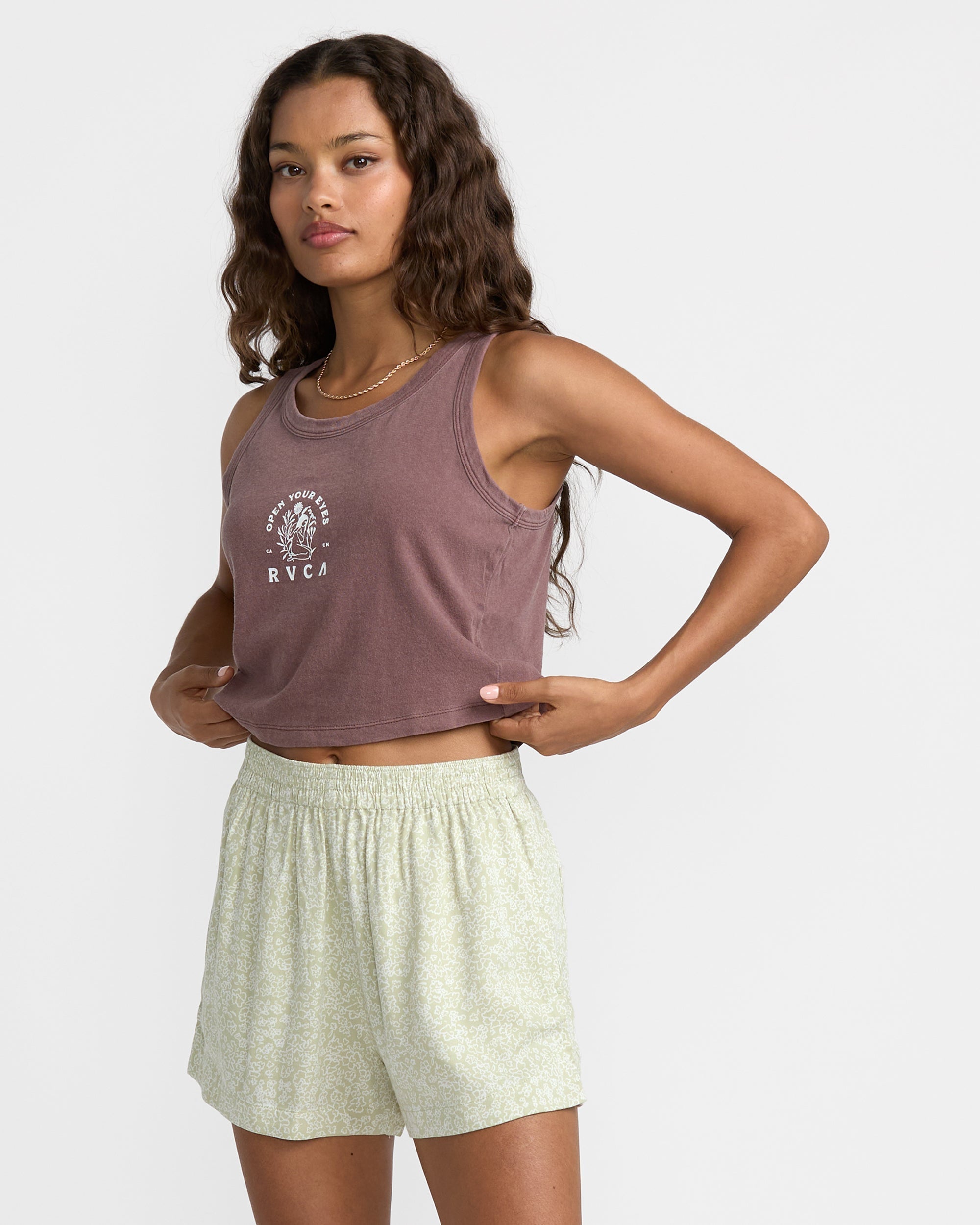 Sawyer Short - Lint Bright Floral | RVCA for sale