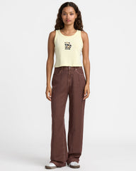 Coco Pant - Mocha | RVCA on sale
