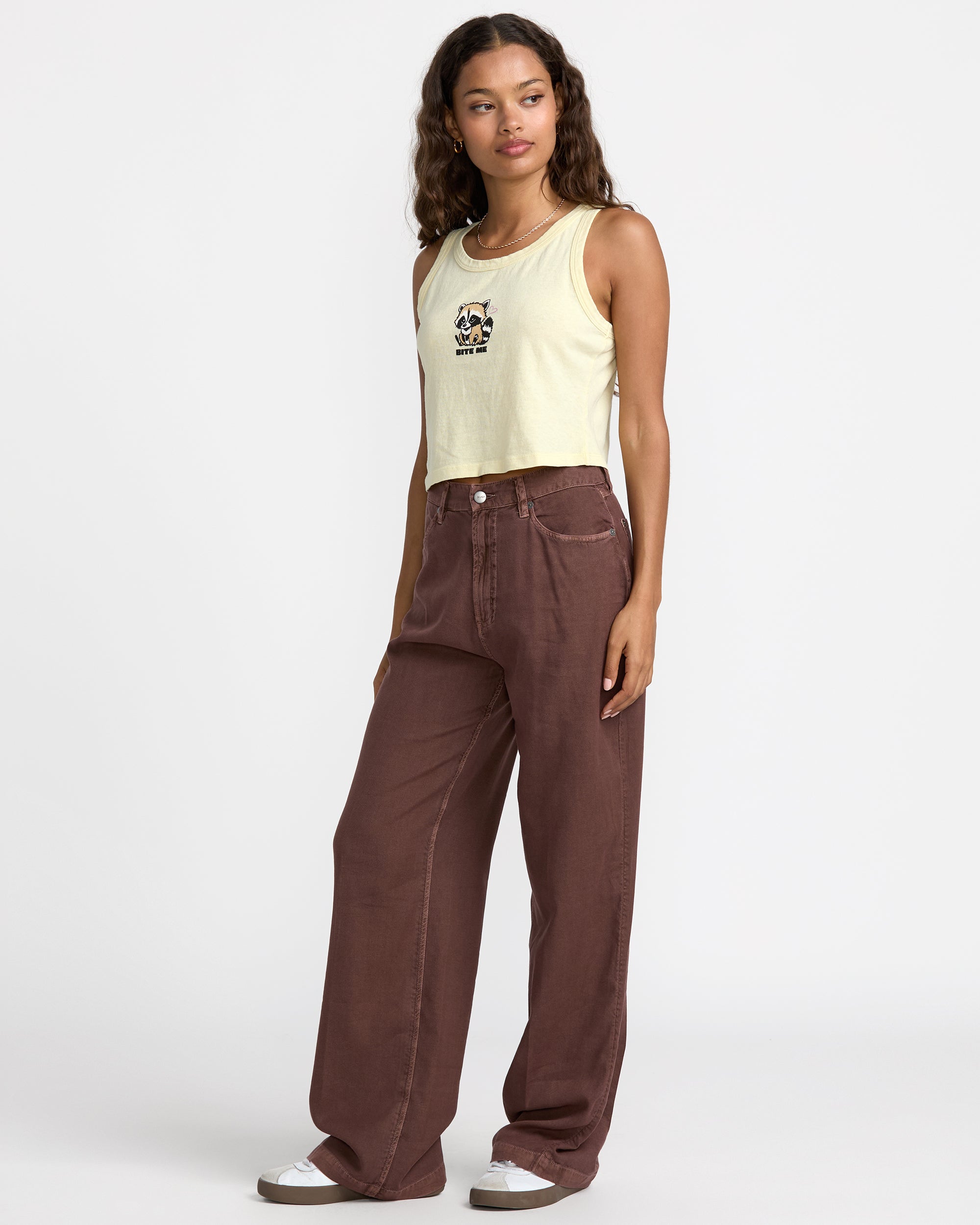 Coco Pant - Mocha | RVCA on sale