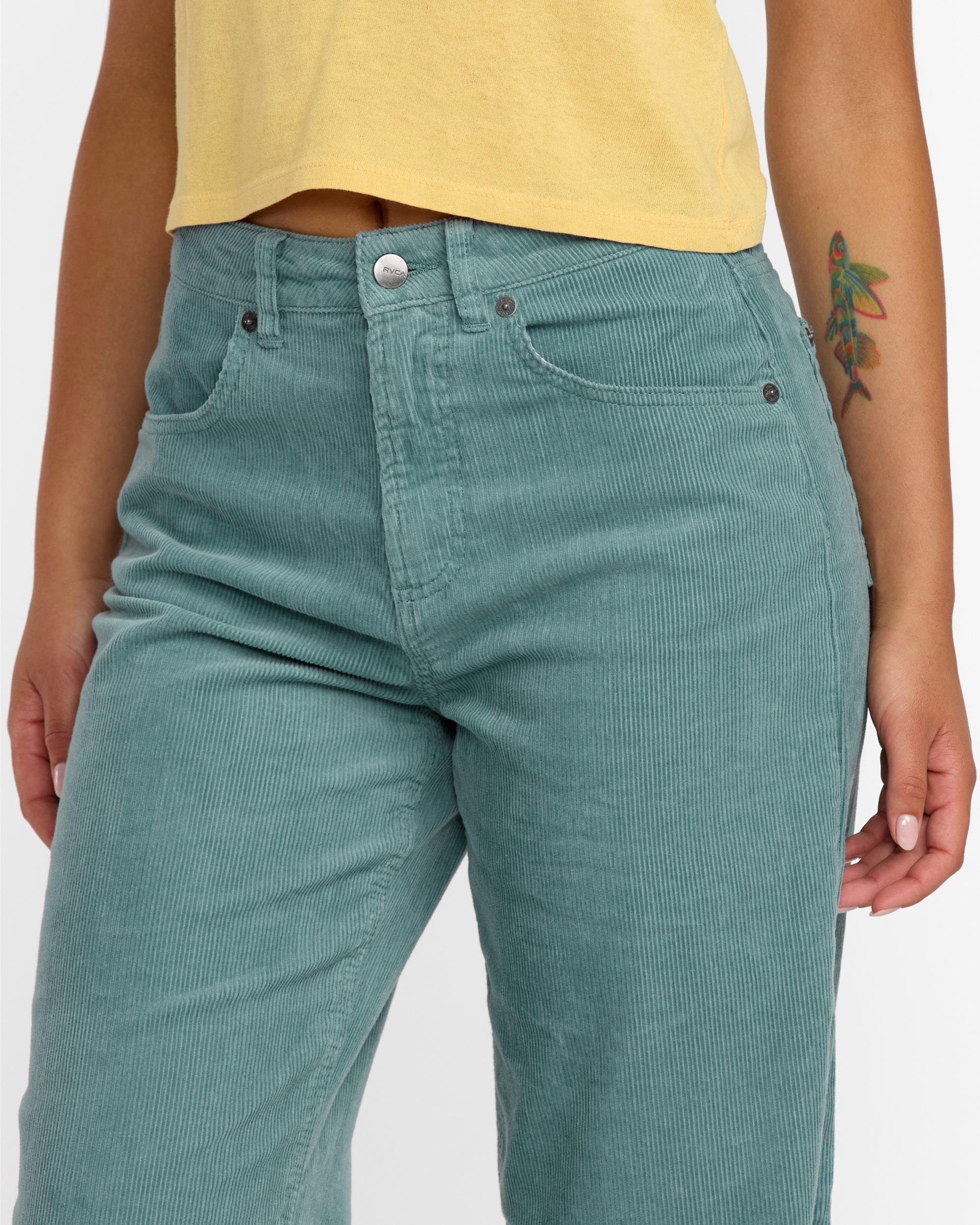 Coco Cord Pant - Blue Haze | RVCA near me