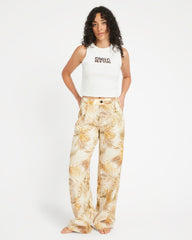 Mel G Tailored Pant - Khaki | RVCA on sale