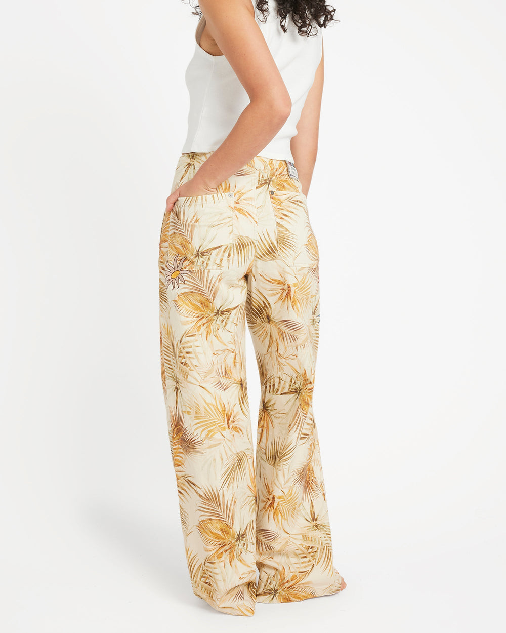 Mel G Tailored Pant - Khaki | RVCA on sale