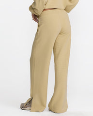 Glory Waffle Split Pant - Vintage Khaki | RVCA online