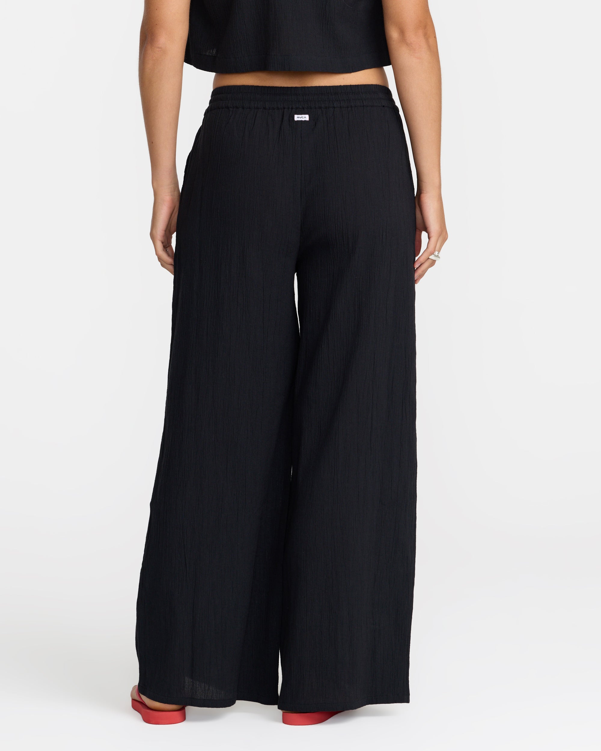 New Yume Wide Leg Pants - RVCA Black | RVCA for sale