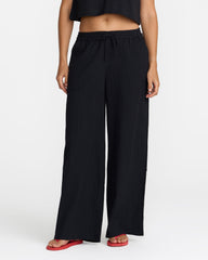 New Yume Wide Leg Pants - RVCA Black | RVCA for sale