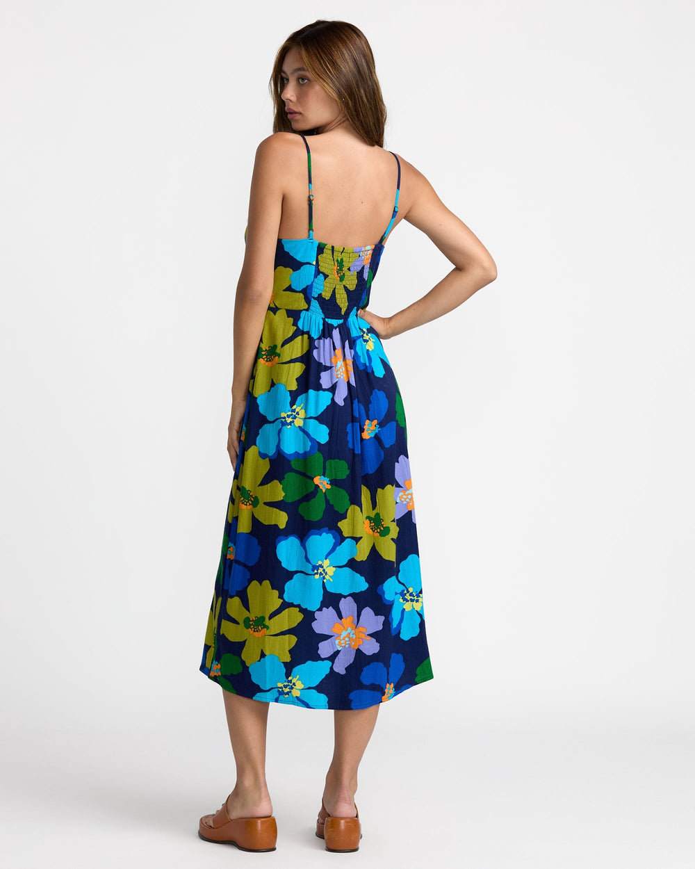 Anya Midi Dress - Blue Hawaii | RVCA US