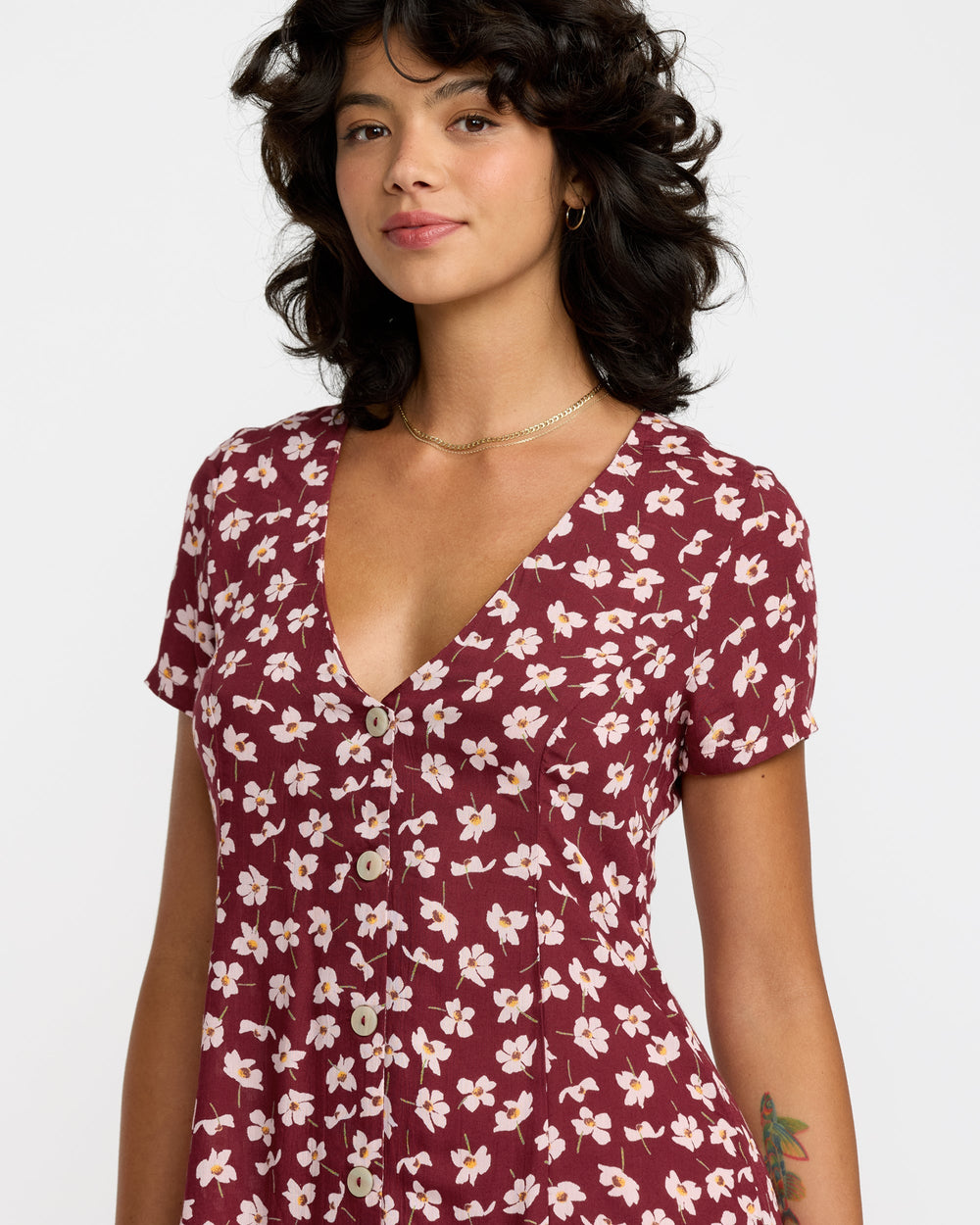 Understated Dress - Cranberry | RVCA discount