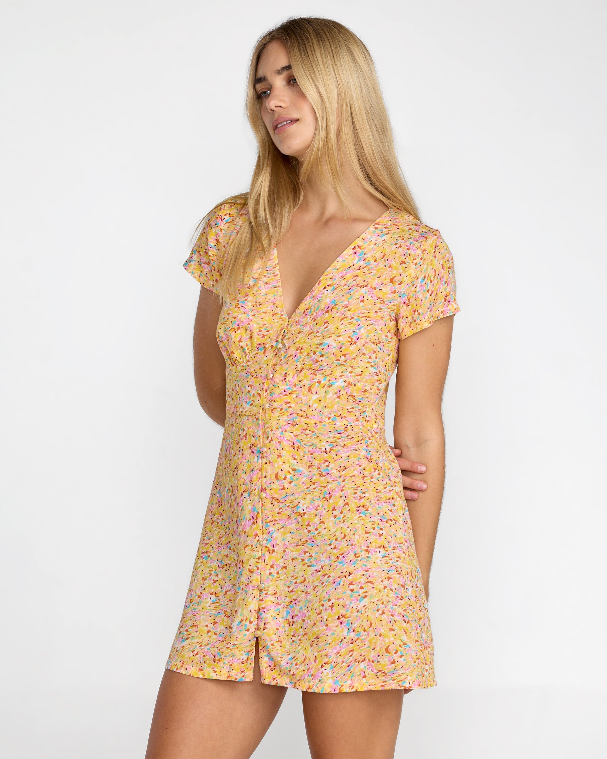 Layla Mini Dress - Multi | RVCA for sale
