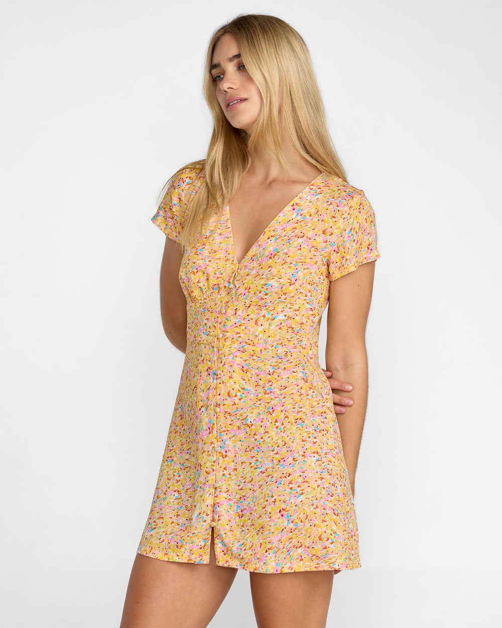 Layla Mini Dress - Multi | RVCA for sale