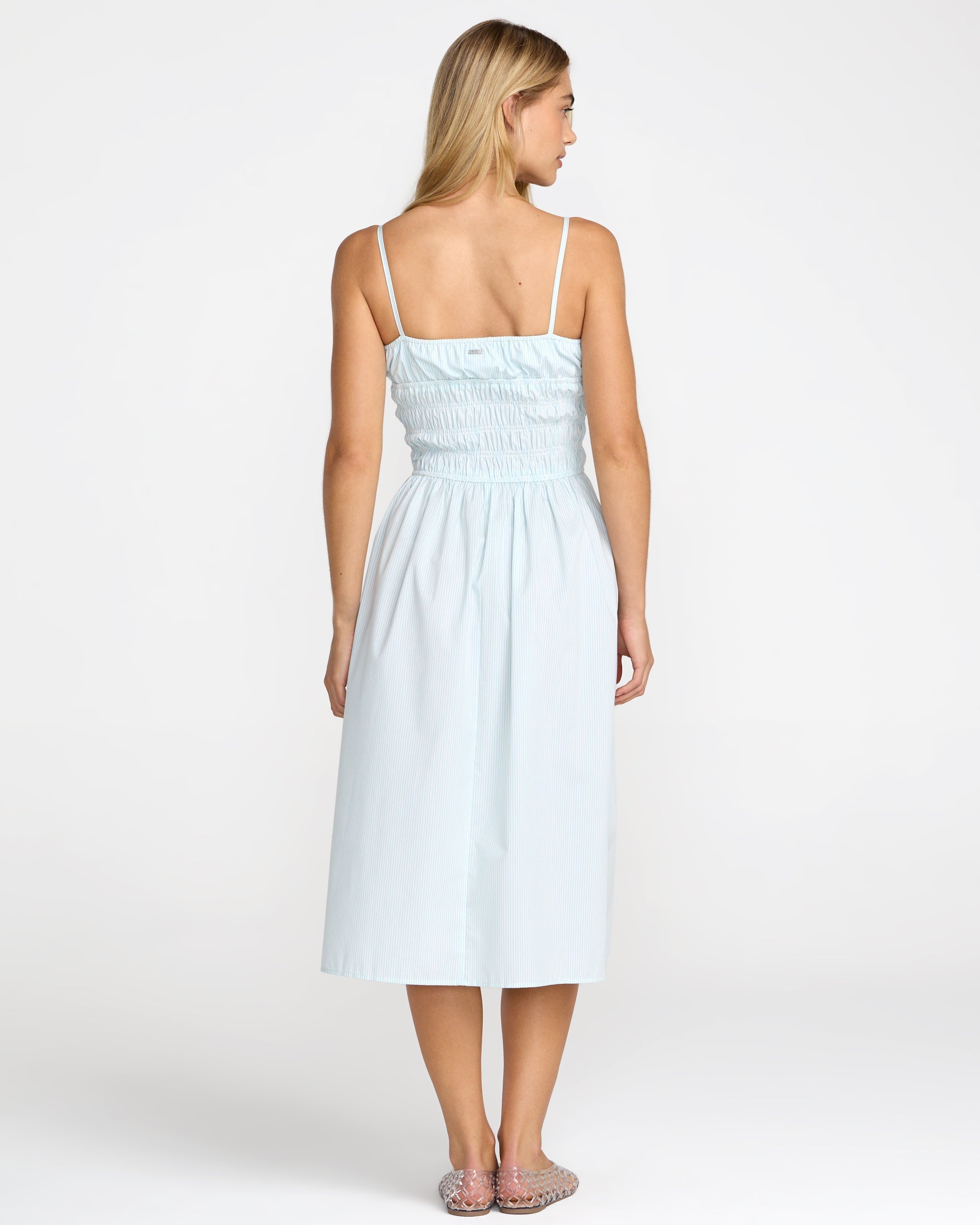 Raya Midi Dress - Crystal Blue | RVCA online