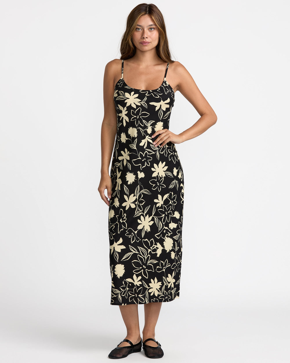 Aelia Midi Dress - Rvca Black Floral | RVCA sale