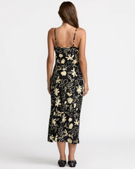 Aelia Midi Dress - Rvca Black Floral | RVCA sale