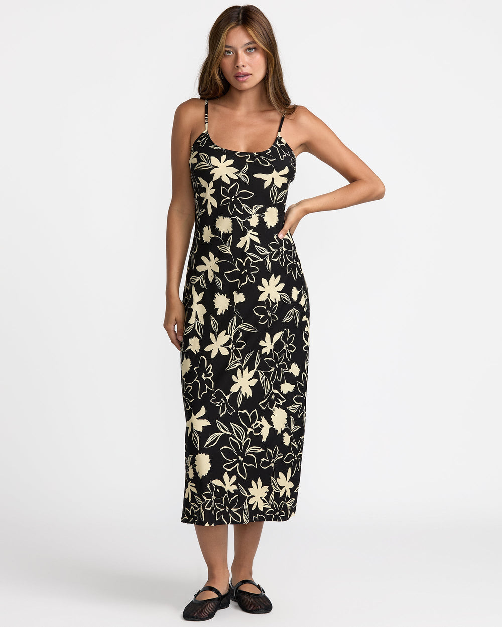 Aelia Midi Dress - Rvca Black Floral | RVCA sale