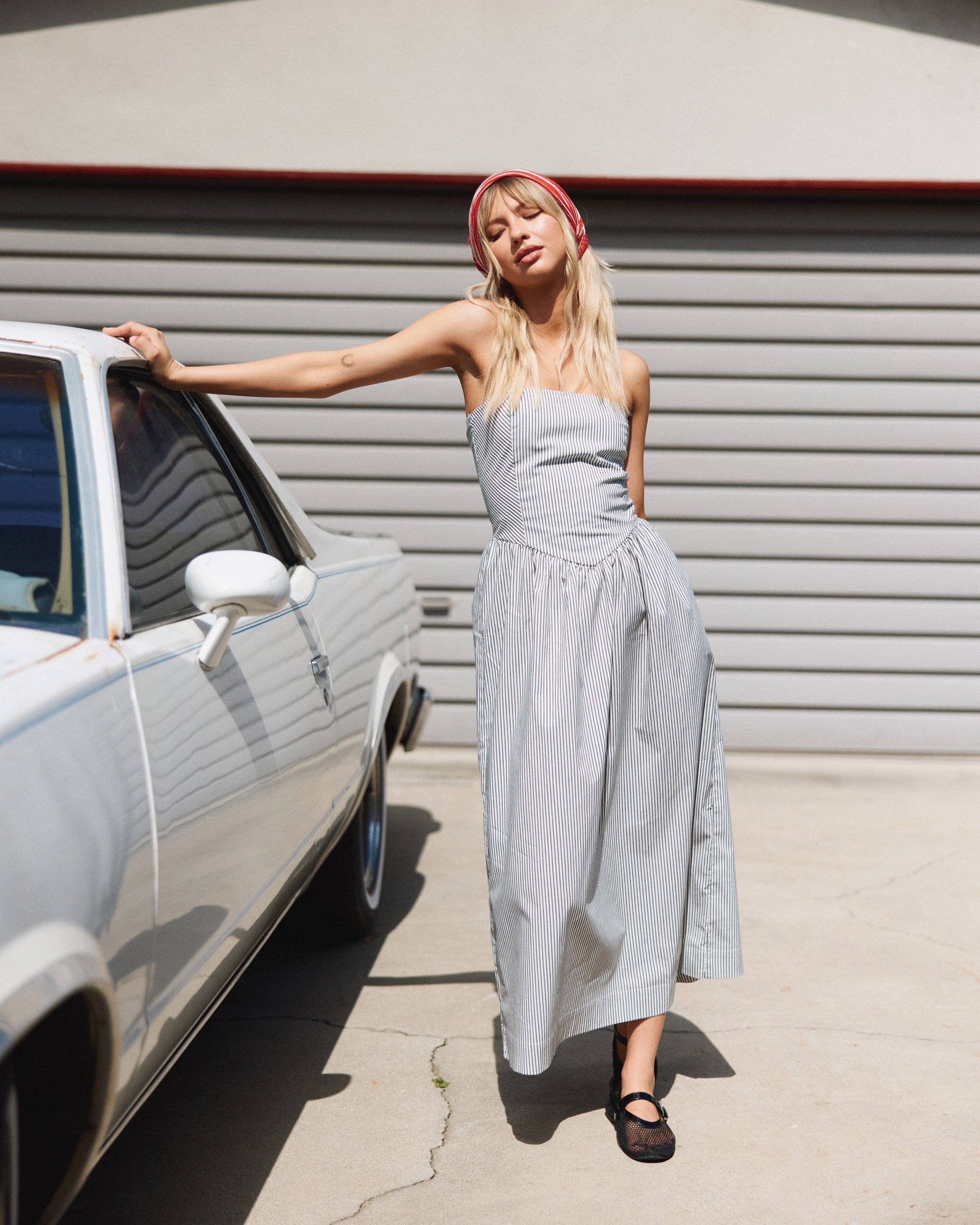 Florence Drop Waist Midi Dress - Pirate Black | RVCA online