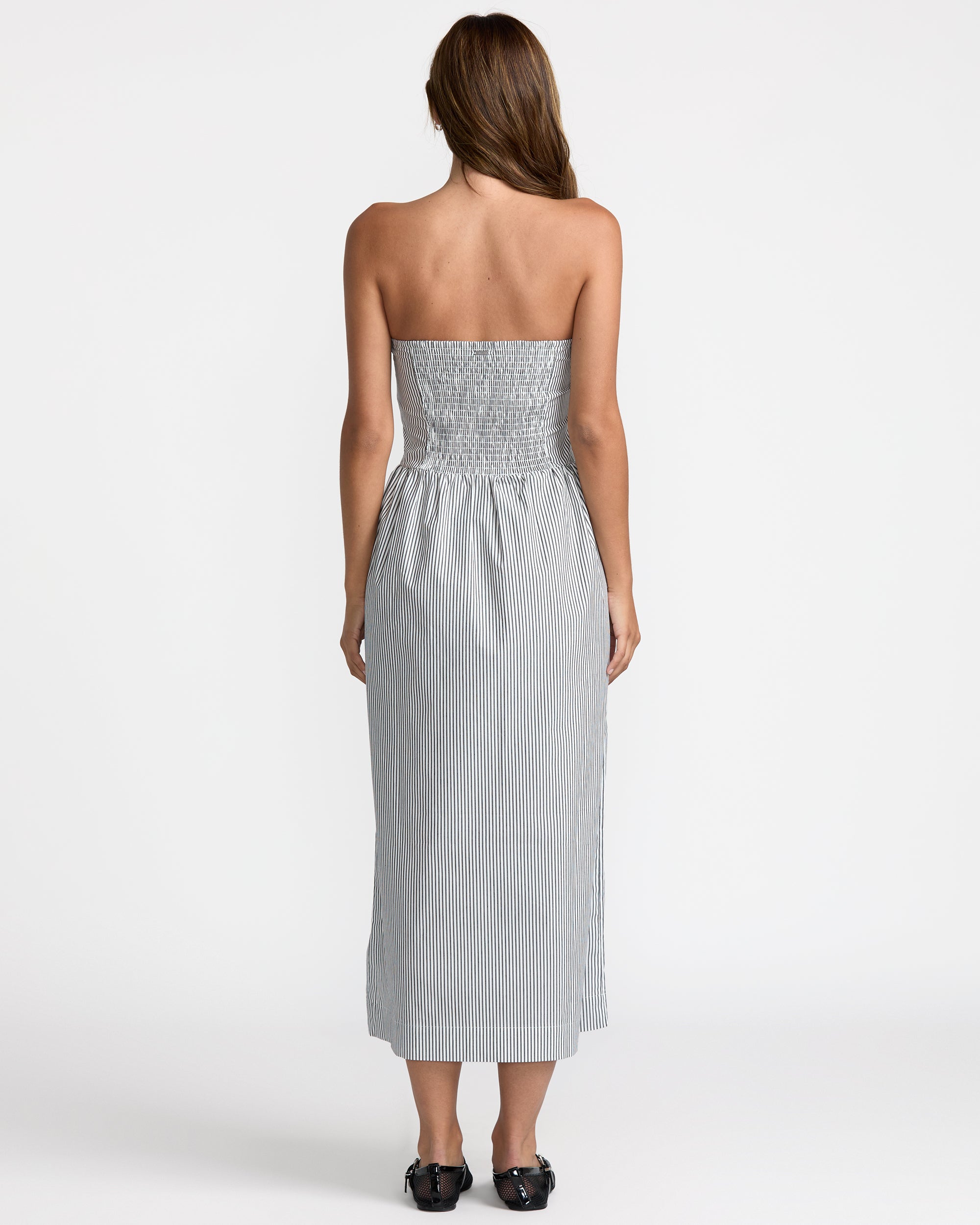 Florence Drop Waist Midi Dress - Pirate Black | RVCA online