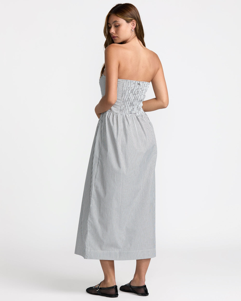 Florence Drop Waist Midi Dress - Pirate Black | RVCA online