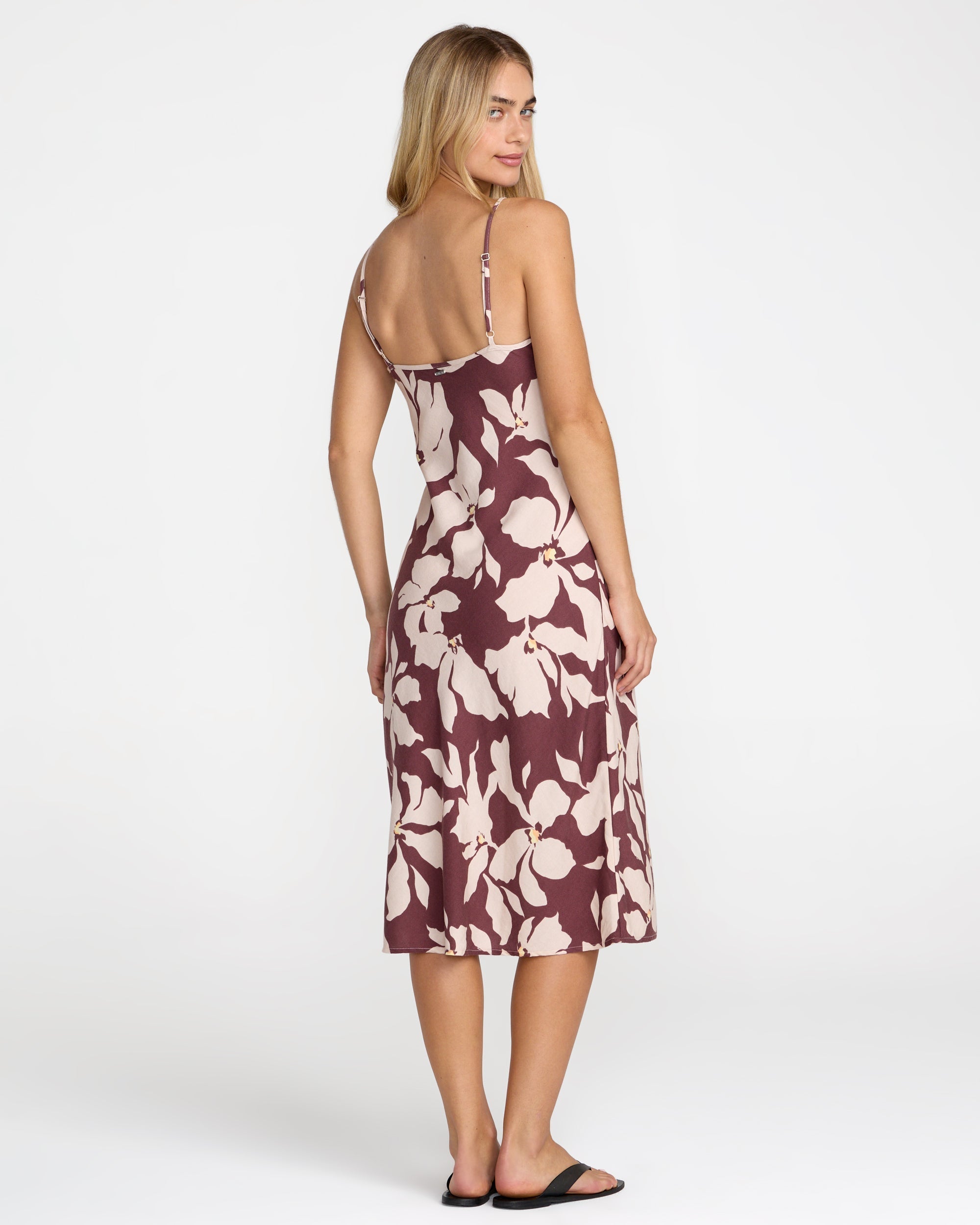 Lets Dance Slip Dress - Terra Brown | RVCA sale