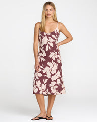 Lets Dance Slip Dress - Terra Brown | RVCA sale